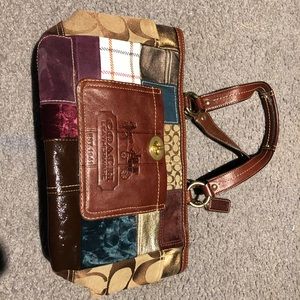 Coach Patch Work Purse